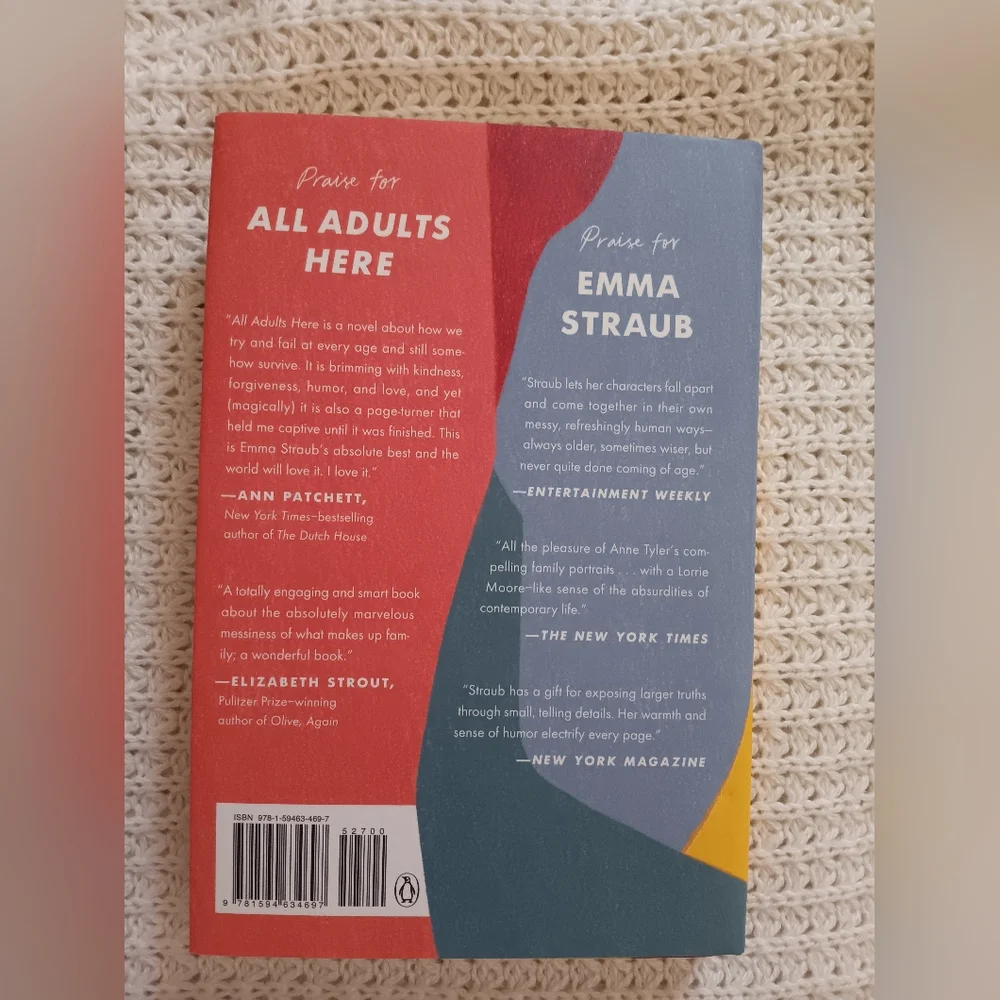 Emma Straub 'All Adults Here' Hardcover Book - Picture 2 of 3